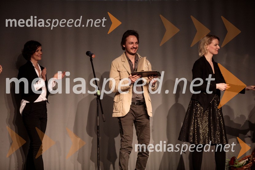  Blaž Setnikar, igralec;  Alenka Kraigher, igralka31. Dnevi Komedije v Celju, zaključek festivala s Tadejem Tošem