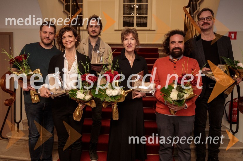  Marko Bratuš, umetniški vodja SNG Nova Gorica;  Ajda Valcl, režiserka;  Blaž Setnikar, igralec;  Vesna Jurca Tadel, ravnateljice SNG Drama Ljubljana;   Jure Novak, režiser, direktor, Prešernovo gledališče Kranj;  Jurij  Zrnec, igralec31. Dnevi Komedije v Celju, zaključek festivala s Tadejem Tošem