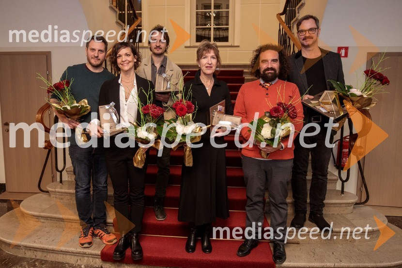  Marko Bratuš, umetniški vodja SNG Nova Gorica;  Ajda Valcl, režiserka;  Blaž Setnikar, igralec;  Vesna Jurca Tadel, ravnateljice SNG Drama Ljubljana;   Jure Novak, režiser, direktor, Prešernovo gledališče Kranj;  Jurij  Zrnec, igralec31. Dnevi Komedije v Celju, zaključek festivala s Tadejem Tošem