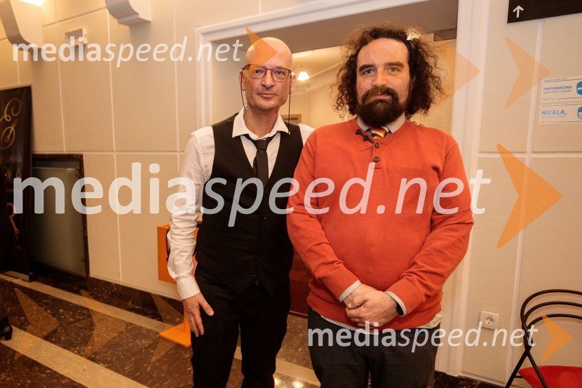  Miha Golob, upravnik in umetniški vodja, SLG Celje;   Jure Novak, režiser, direktor, Prešernovo gledališče Kranj31. Dnevi Komedije v Celju, zaključek festivala s Tadejem Tošem