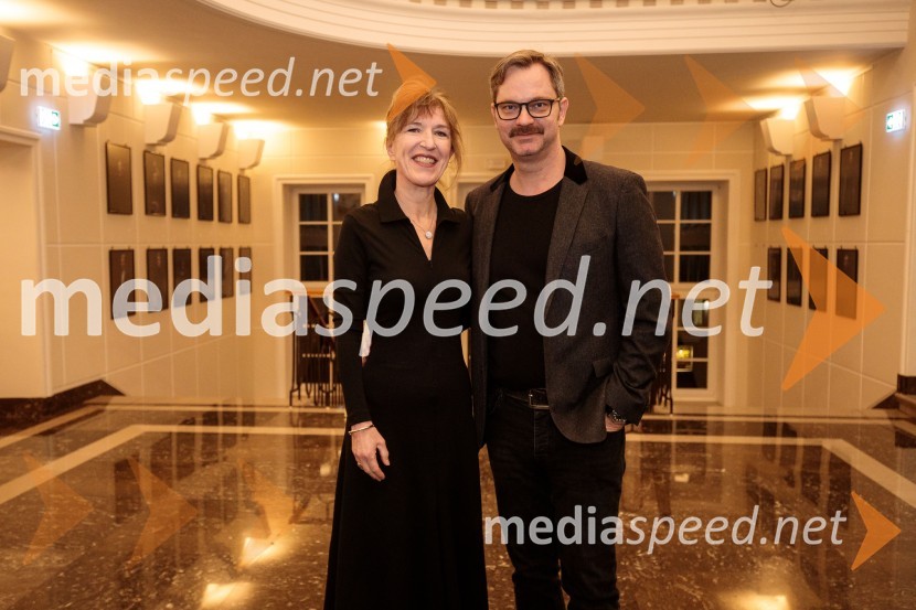  Vesna Jurca Tadel, ravnateljice SNG Drama Ljubljana;  Jurij  Zrnec, igralec31. Dnevi Komedije v Celju, zaključek festivala s Tadejem Tošem