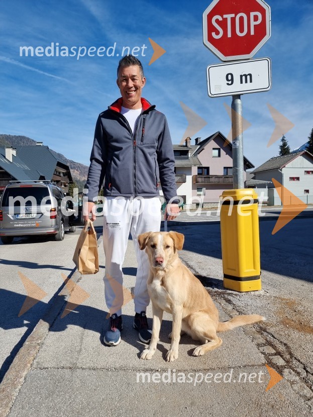  Taiji Tokuhisa, maneken in voditeljTaiji Tokuhisa in 2 letni Čin