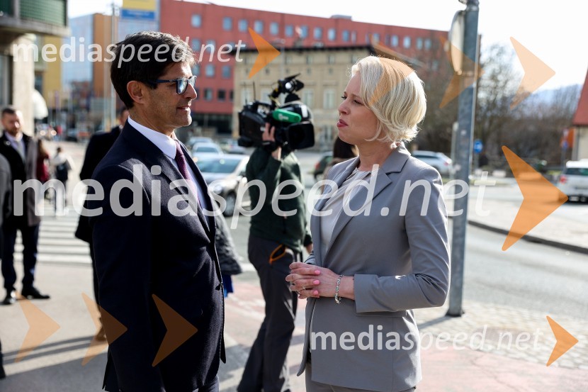  Matjaž Rakovec, župan Mestne občine Kranj; mag. Urška Klakočar Zupančič, predsednica Državnega zbora RS, podpredsednica, Gibanje SvobodaOdkritje madžarskega kipa v parku La Ciotat v Kranju