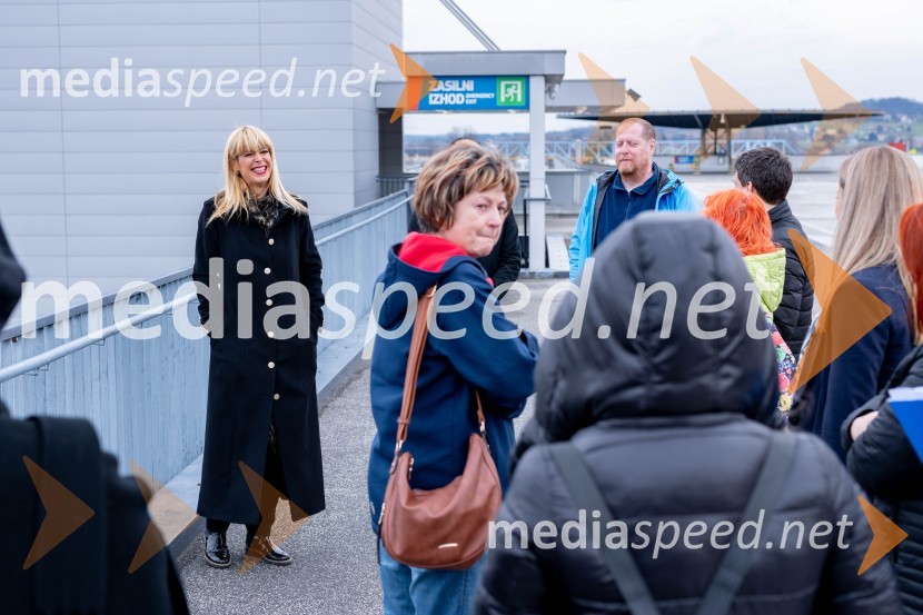  Darja Lesjak, center manager, Citycenter CeljeCitycentrov 17. rojstni dan, novinarska konferenca