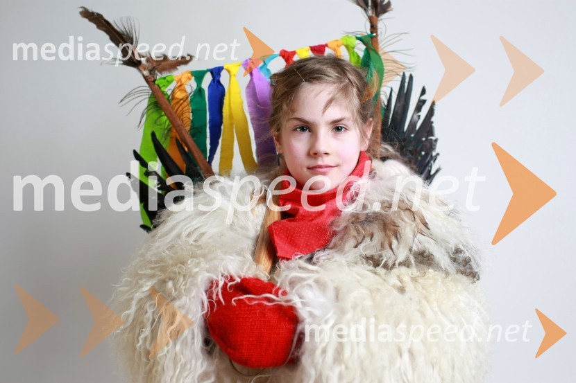 Tinkara Kolarič Novak, mali kurentTinkara Kolarič Novak, mali kurent