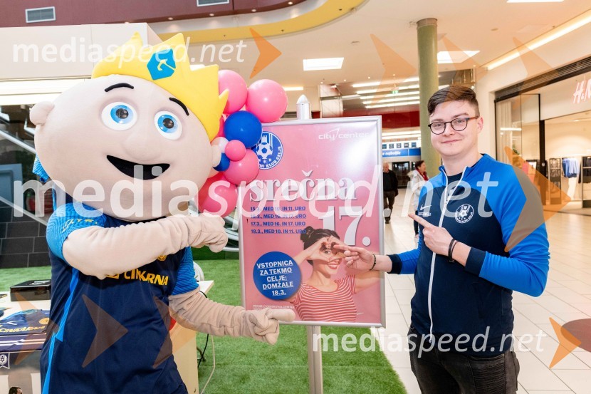 SREČNA 17-KA, Citycenter Celje praznuje in podarja nagrade