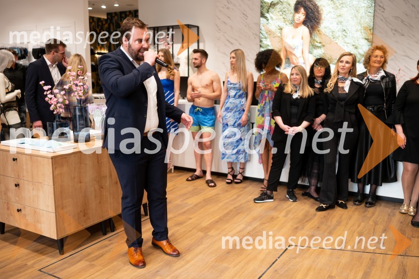  Anže Marčun, vodja marketinga, LiscaOtvoritev nove Liscine prodajalne