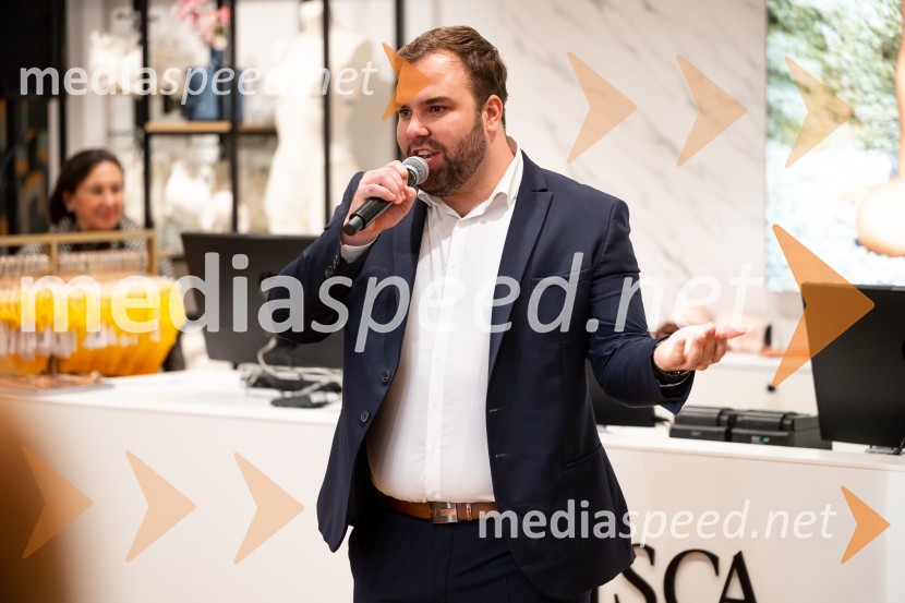 Anže Marčun, vodja marketinga, LiscaOtvoritev nove Liscine prodajalne