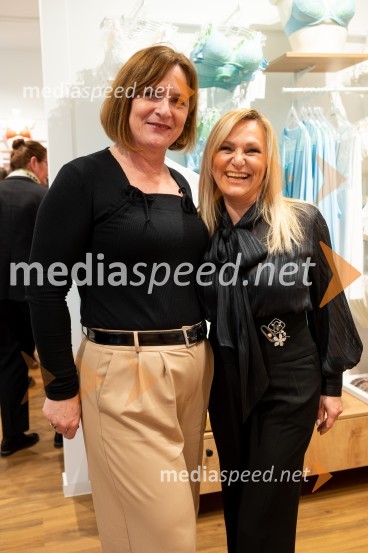  Slavica Rilak, vodja prodaje na novih trgih, Lisca;  Nuša Derenda, pevkaOtvoritev nove Liscine prodajalne