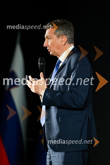  Borut Pahor, nekdanji predsednik Republike SlovenijeDan družbenih omrežij 2023