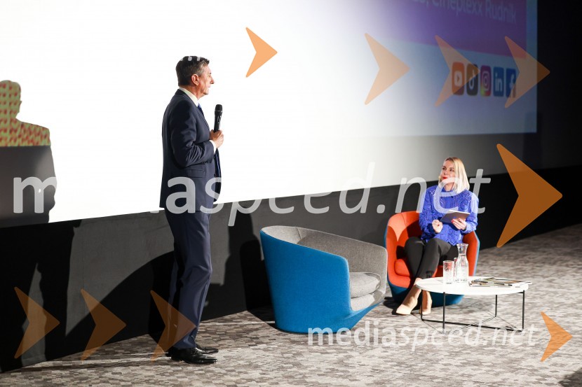  Borut Pahor, nekdanji predsednik Republike Slovenije;  Maruša Kerec, radijska voditeljica, novinarkaDan družbenih omrežij 2023