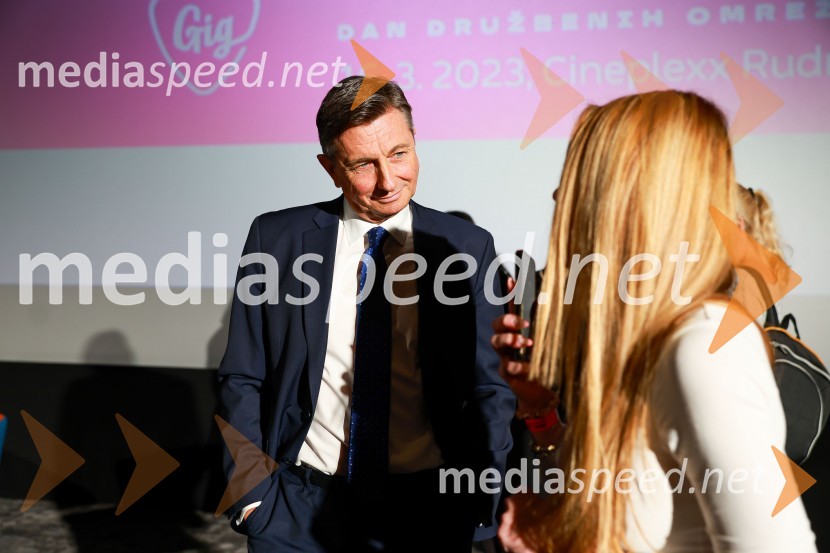  Borut Pahor, nekdanji predsednik Republike SlovenijeDan družbenih omrežij 2023