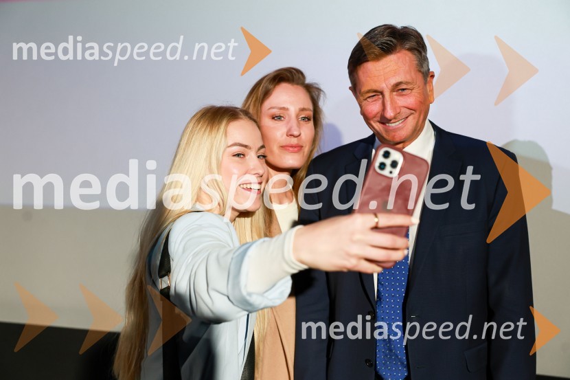  Tea Leban;  Tina Dobovšek, InstaCoach;  Borut Pahor, nekdanji predsednik Republike SlovenijeDan družbenih omrežij 2023