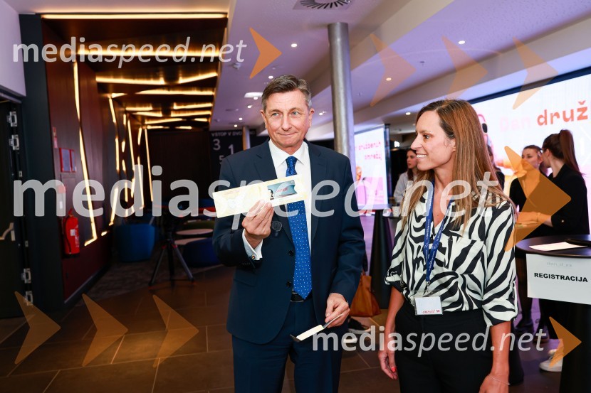 Borut Pahor, nekdanji predsednik Republike Slovenije;  Viktorija Martinović, CineplexxDan družbenih omrežij 2023
