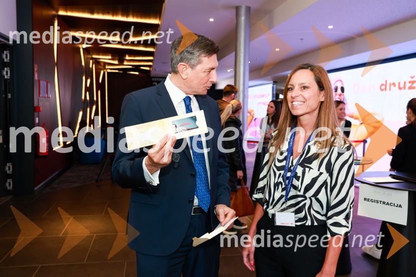  Borut Pahor, nekdanji predsednik Republike Slovenije;  Viktorija Martinović, CineplexxDan družbenih omrežij 2023