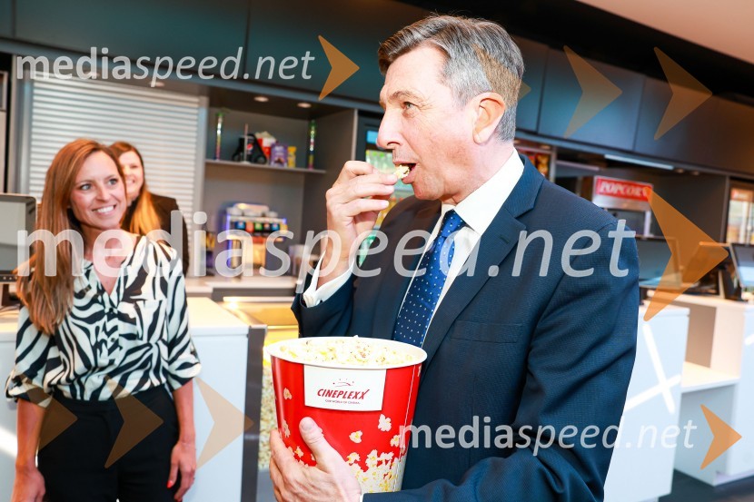  Viktorija Martinović, Cineplexx;  Borut Pahor, nekdanji predsednik Republike SlovenijeDan družbenih omrežij 2023