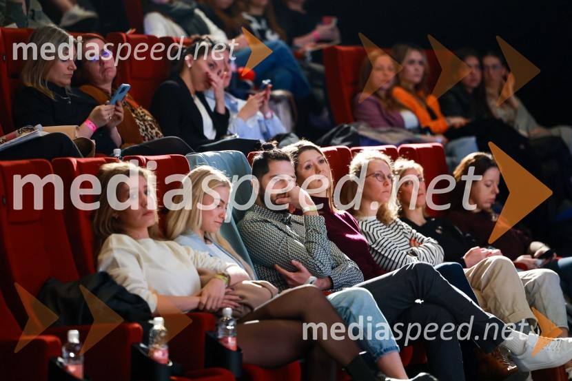  Tina Dobovšek, InstaCoach;  Tea Leban;  Uroš Bitenc, moderator, vplivnežDan družbenih omrežij 2023