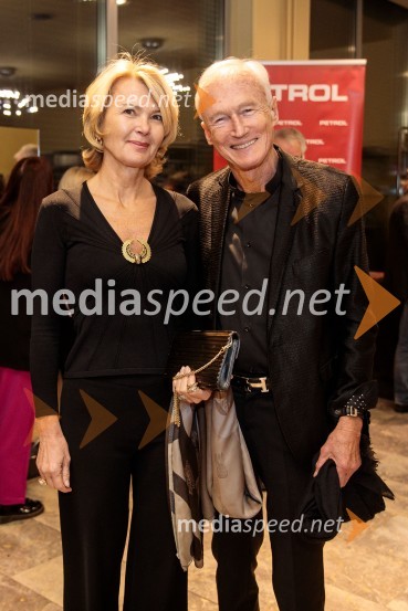  Nevenka Črešnar Pergar, lastnica in direktorica podjetja NP Consulting;  Janez  Pergar, prokurist NP ConsultingLunapark, premiera drame