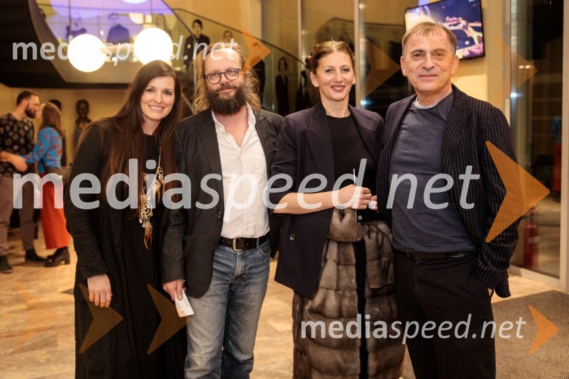  Ana Horvat Dolinar, igralka;  Sebastijan Horvat, režiser;  Sanja Nešković Peršin, balerina, nekdanji umetniški vodja SNG Opera in baleta Ljubljana ;  Blaž Peršin, direktor Muzeja in galerije mesta LjubljaneLunapark, premiera drame