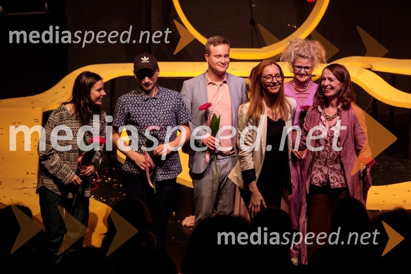  Manca  Trampuš, skupina Koala Voice;  Matic Hrovat, kostumograf;  Gregor Podričnik, igralec;  Jelena Kajgo;  Tanja Dimitrievska, igralka;  Bernarda Oman, igralkaLunapark, premiera drame