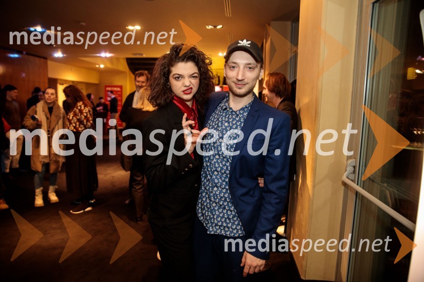  Diana  Kolenc, igralka;  Matic Hrovat, kostumografLunapark, premiera drame