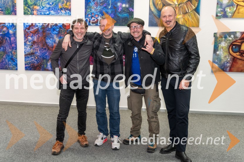  ... ;  Slaven Lunar Kosanovic, hrvaški grafitar in multidisciplinarnega umetnik;  ... ;  ... Recycle or Try, otvoritev razstave v UGM