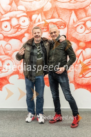  Slaven Lunar Kosanovic, hrvaški grafitar in multidisciplinarnega umetnik;  ... Recycle or Try, otvoritev razstave v UGM