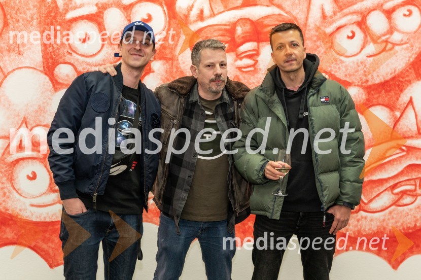  ... ;  Slaven Lunar Kosanovic, hrvaški grafitar in multidisciplinarnega umetnik;  Admir MehmedovićRecycle or Try, otvoritev razstave v UGM