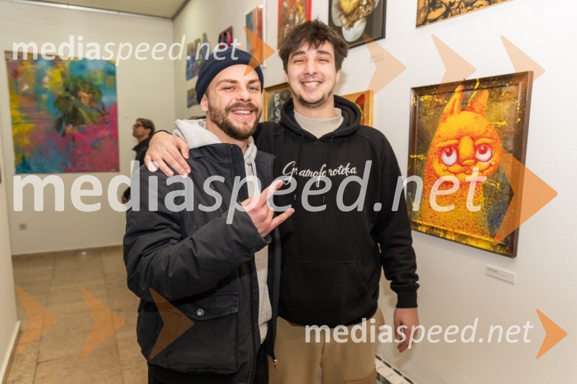  Michael Leopold- Leopold I., raper;  Urban Senekovič- YNGFirefly, DjRecycle or Try, otvoritev razstave v UGM