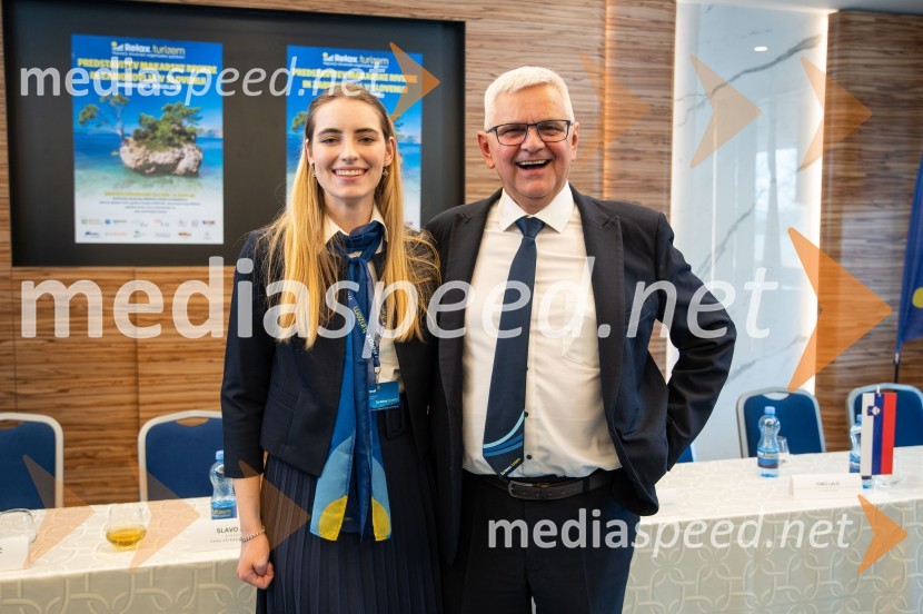  Doris Fesel, Relax turizem;  Jože Režonja, direktor odnosov z javnostmi, Relax TurizemPredstavitev Makarske riviere in Zabiokovlja, novinarska konferenca