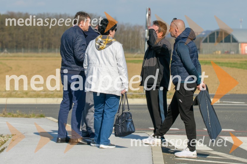 Protestni shod delavcev pred hoško Magno se je izjalovil