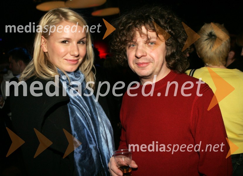 Nina Vidovič, novinarka Pop Tv in Matjaž Latin, režiserSRF - Slovensi radijski festival 2005