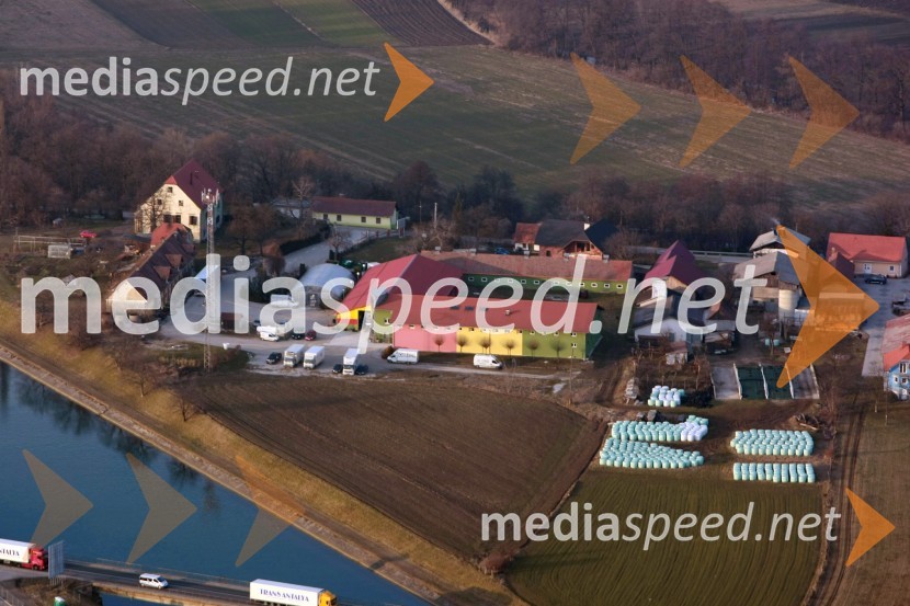 Podjetje Contrast, Miklavž na Dravskem poljuMaribor in okolica iz zraka