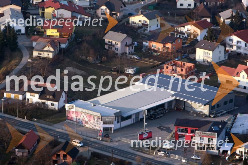 Stavbno kleparstvo Bučar, Motonavtika, Miklavž na Dravskem poljuMaribor in okolica iz zraka