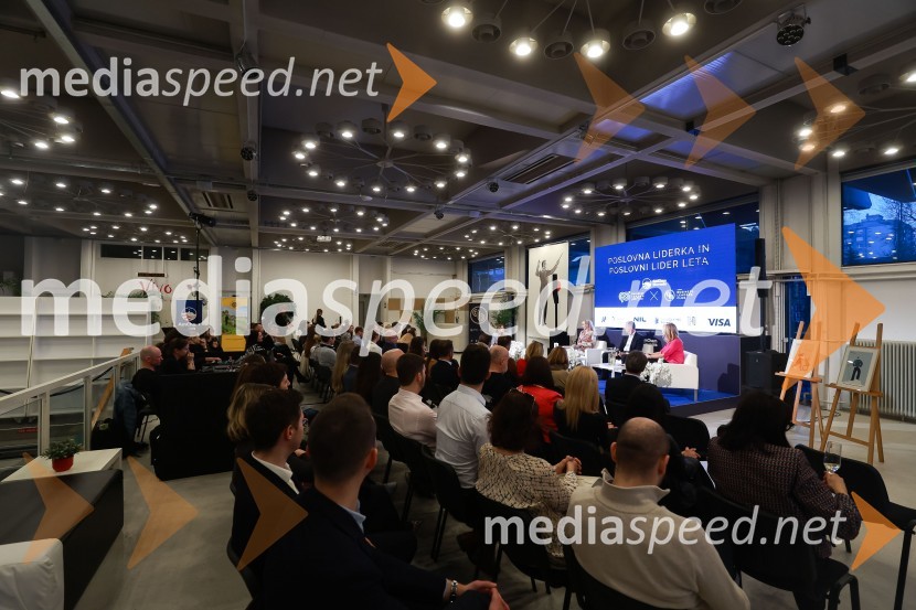 Poslovna liderka in poslovni lider leta 2023