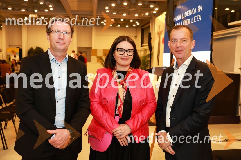  ... ;  Nataša  Luša, direktorica družbe Delo d.o.o.;  Enzo Smrekar, predsednik uprave Droge Kolinske in glavni direktor strateškega poslovnega področja v Atlantic Grupi, predsednik SZS, podpredsednik Olimpijskega komiteja SlovenijePoslovna liderka in poslovni lider leta 2023