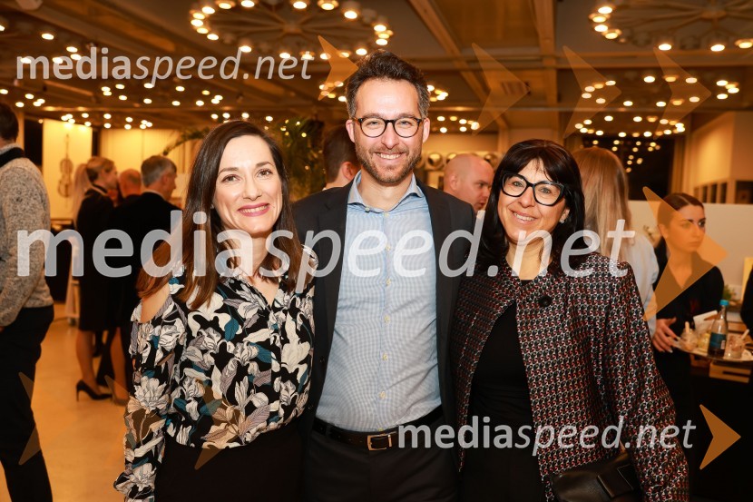  Olivera Rosulnik, soustanoviteljica in namestnica direktorija, GORR;  Gregor Rosulnik, direktor, GORR;  Monika Lapanja, direktorica, Center poslovne odličnosti, Ekonomska fakulteta, Univerza v LjubljaniPoslovna liderka in poslovni lider leta 2023