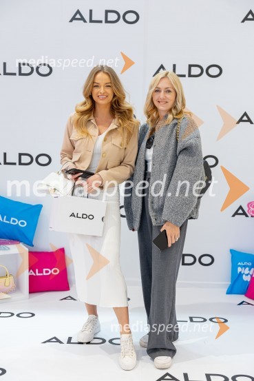  Fiona Čuček, influencerka; lastnica, Everily;  Alja  Perne, influencerkaAldo trgovina odprla svoja vrata v trgovskem centru Supernova Ljubljana