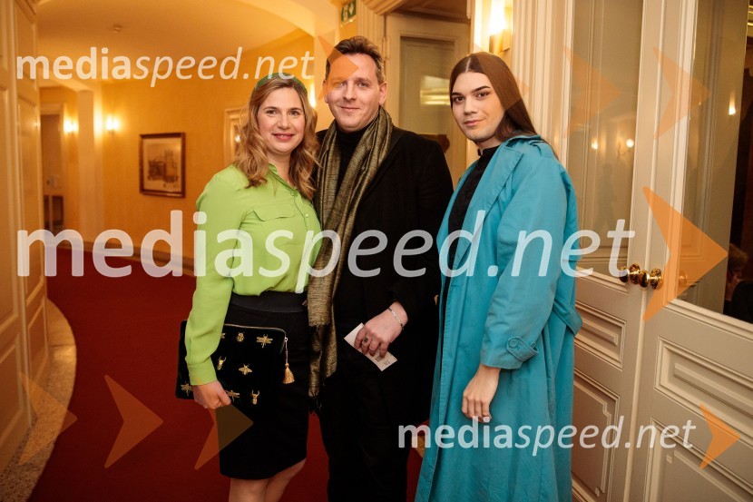  Barbara Čepirlo Čičigoj, odnosi z javnostjo Opera in Balet Ljubljana;  Rok Rappl - Rocc, umetniški vodja Opere Ljubljana;  Borjan LitovskiTrubadur, premiera opere, SNG Opera in balet Ljubljana