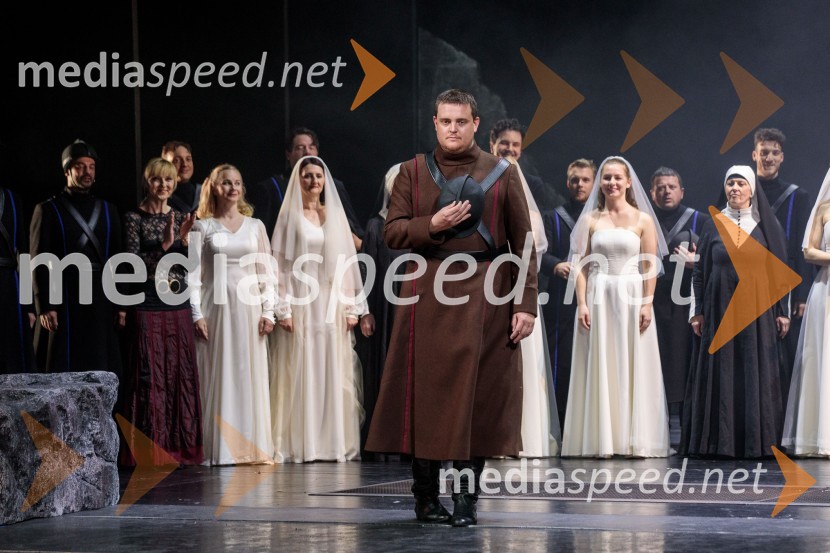  David Čadež, operni pevecTrubadur, premiera opere, SNG Opera in balet Ljubljana