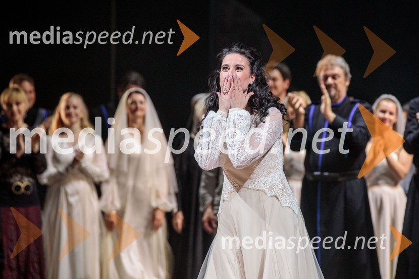  Elvira  Hasanagić, sopranistkaTrubadur, premiera opere, SNG Opera in balet Ljubljana
