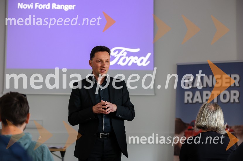  David Jurič, generalni direktor Summit motors LjubljanaNovi Ford Ranger Raptor, predstavitev