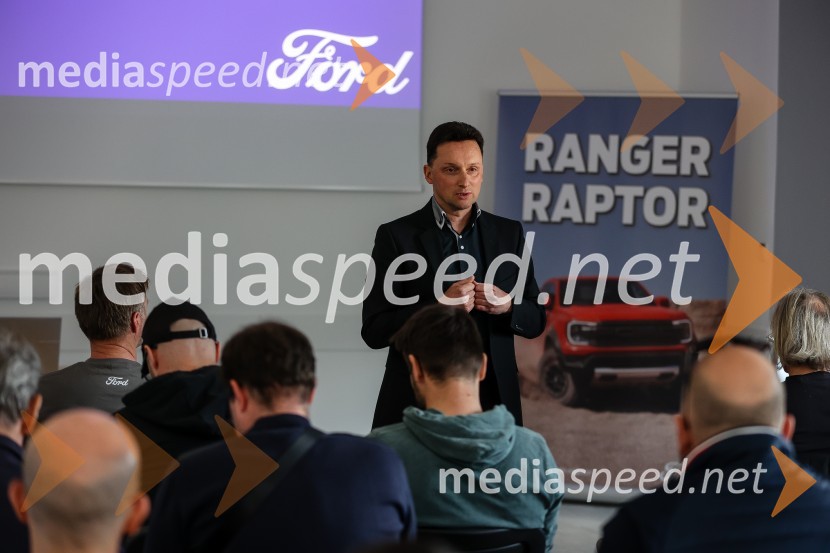  David Jurič, generalni direktor Summit motors LjubljanaNovi Ford Ranger Raptor, predstavitev