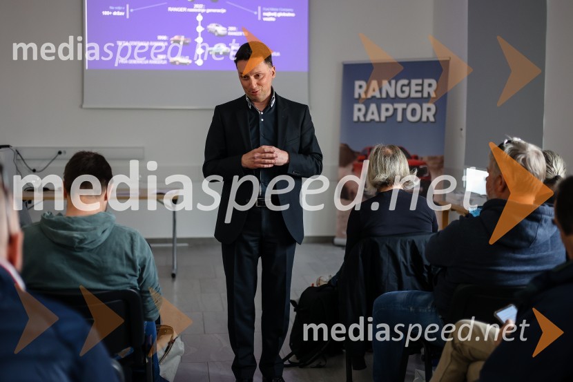  David Jurič, generalni direktor Summit motors LjubljanaNovi Ford Ranger Raptor, predstavitev