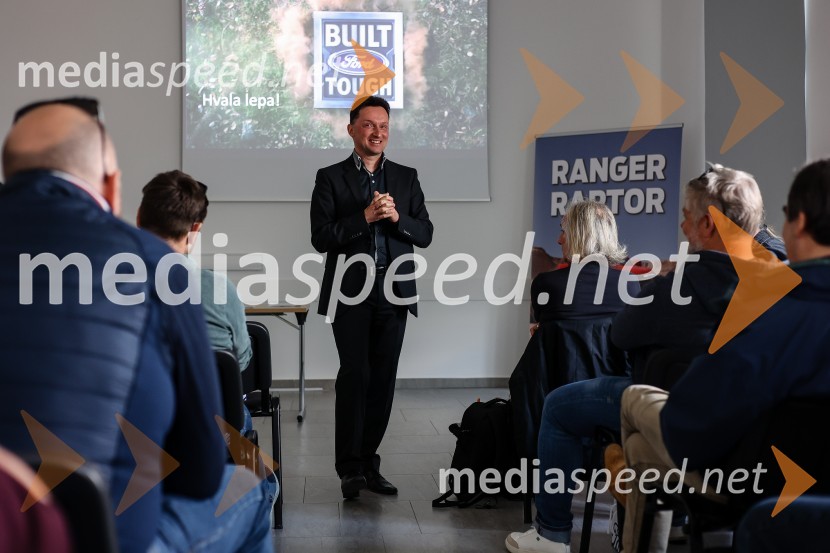  David Jurič, generalni direktor Summit motors LjubljanaNovi Ford Ranger Raptor, predstavitev