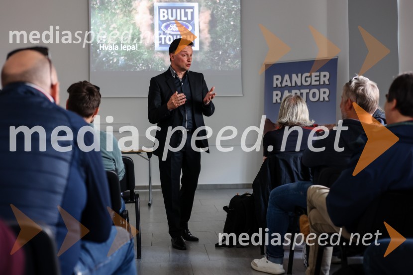  David Jurič, generalni direktor Summit motors LjubljanaNovi Ford Ranger Raptor, predstavitev