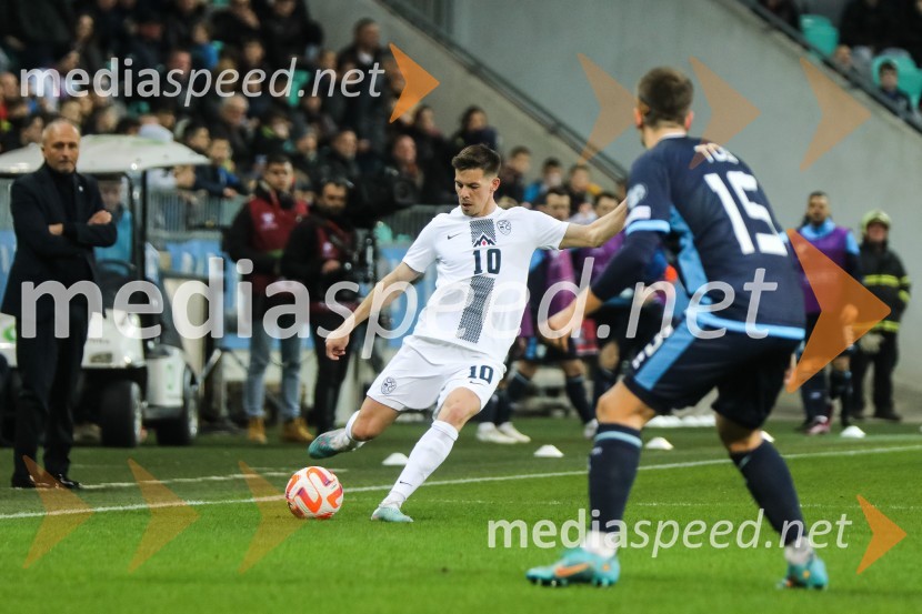  Miha Zajc, nogometaš, Slovenija;  Alessandro Tosi, nogometaš, San MarinoSlovenija - San Marino, kvalifikacije za evropsko prvenstvo 2024