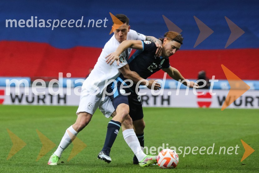  Benjamin Verbič, nogometaš, Slovenija;  Filippo Fabbri, nogometaš, San MarinoSlovenija - San Marino, kvalifikacije za evropsko prvenstvo 2024