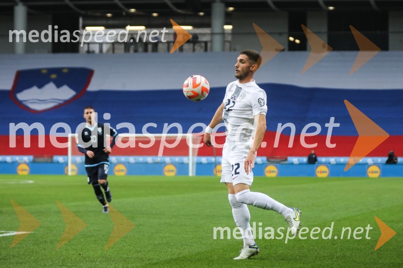  Adam Gnezda Čerin, nogometaš, SlovenijaSlovenija - San Marino, kvalifikacije za evropsko prvenstvo 2024