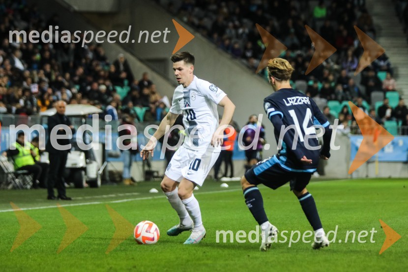  Miha Zajc, nogometaš, Slovenija;  ... Slovenija - San Marino, kvalifikacije za evropsko prvenstvo 2024